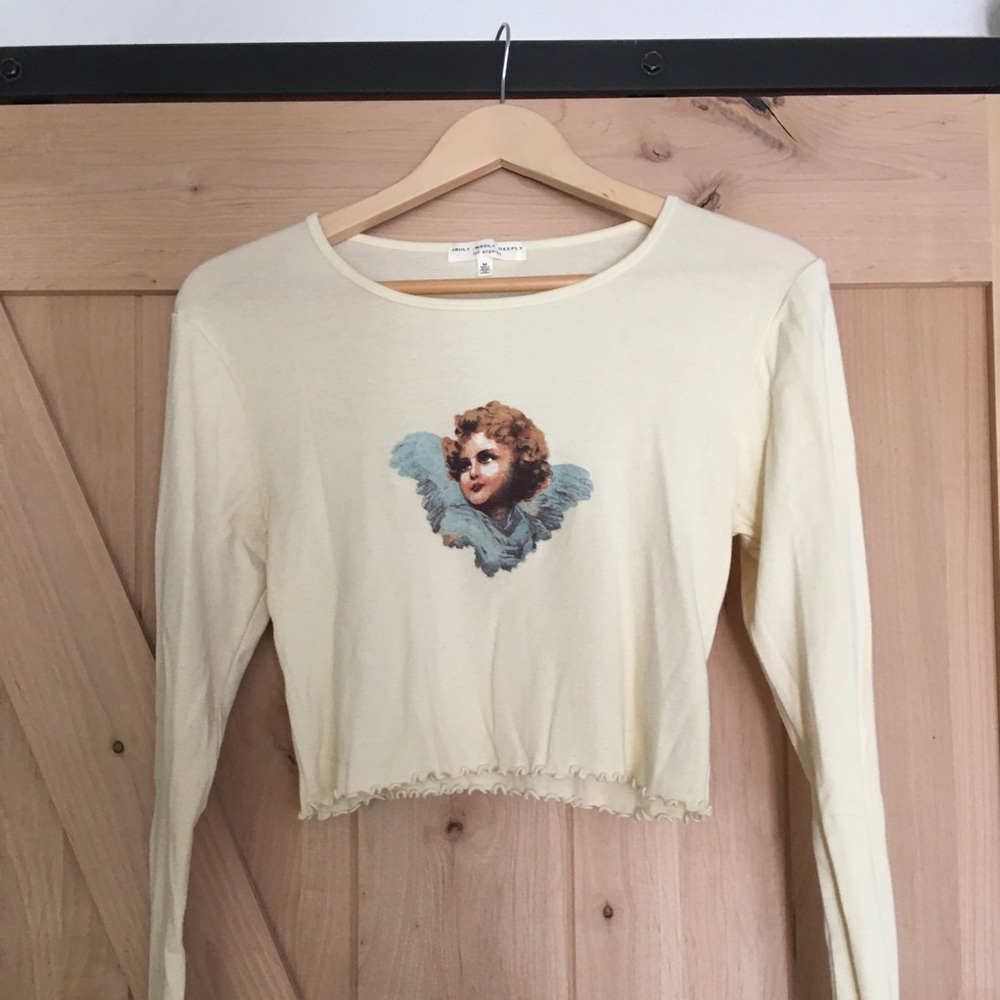 Angel crop top